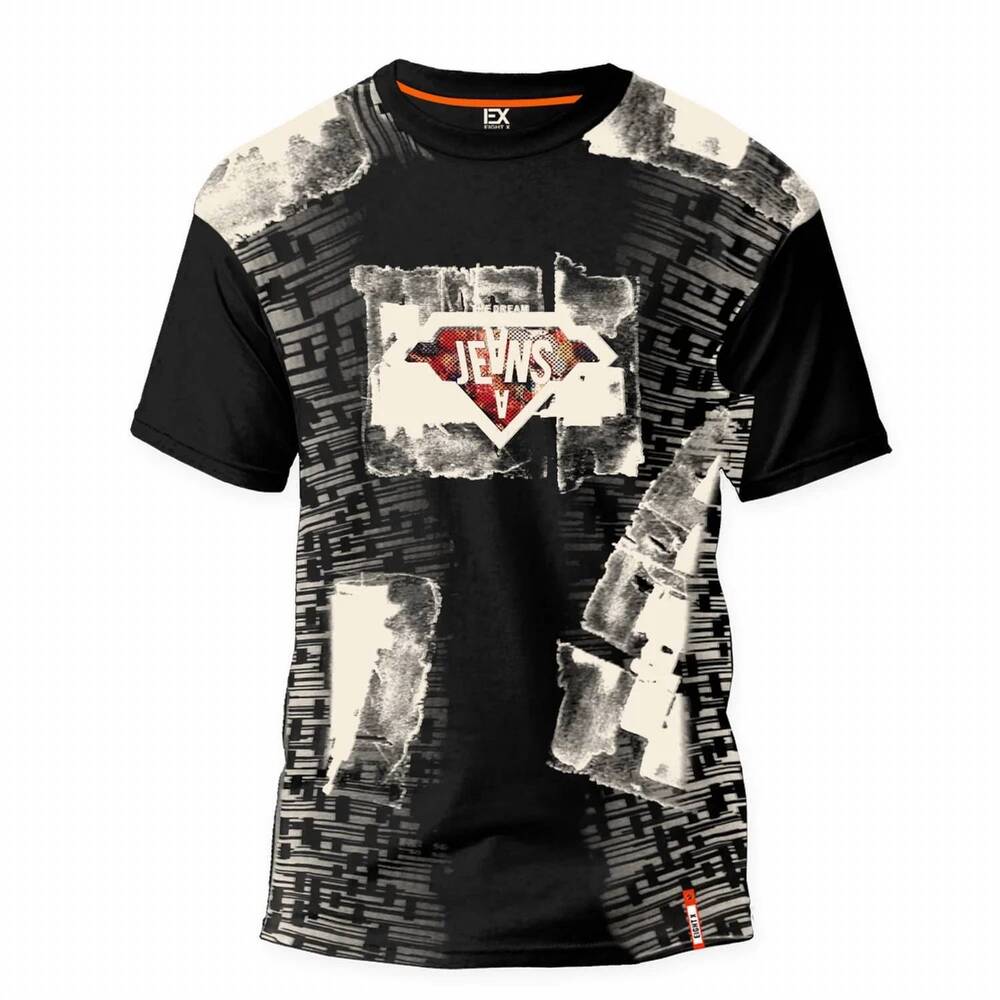NEW EIGHT X men's the dream jeans 8x street t-shirt in black